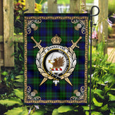 Clan Bannatyne Tartan Crest Garden Flag  - Celtic Thistle  DP24 Clan Bannatyne Tartan Today